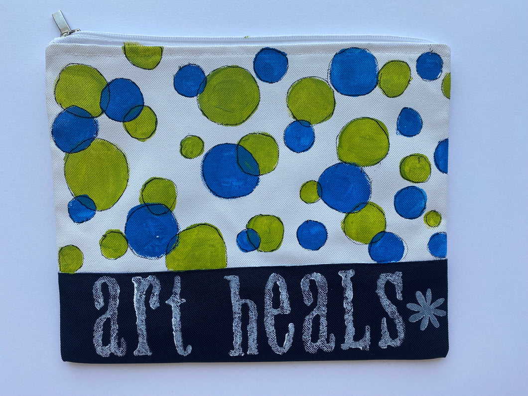hand painted pouch-6